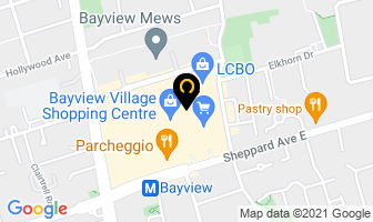 Parsons P Dr in Orillia map