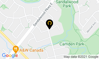 Partners In Grime Cleaning Services in Brampton map