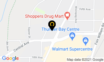Partsource in Thunder Bay map