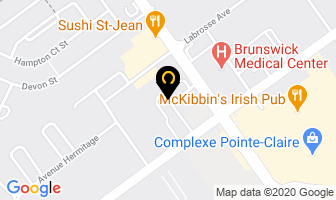 Party Mania in Pointe-Claire map