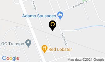 Party Time Rentals in Guelph map