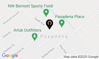 Pasadena Assortments Dollar Store in Pasadena map