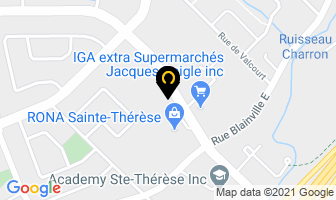 Passion Canine in Sainte-Thérèse map