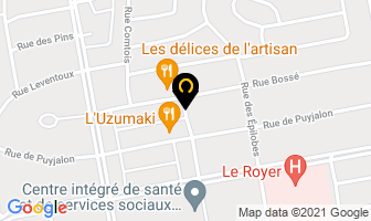 Passion Coiffure in Baie-Comeau map