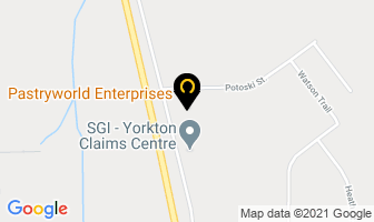 Pastryworld Enterprises Ltd in Yorkton map