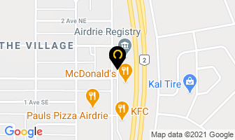 Patch Rentals & Services in Airdrie map