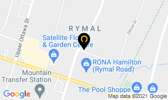 Patene Building Supplies in Hamilton map