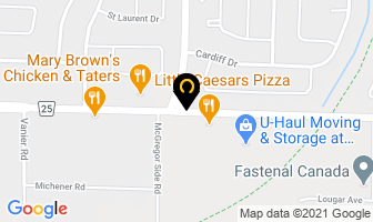 Patene Building Supplies Ltd in Sarnia map