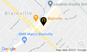 Patinage Haute Performance in Blainville map