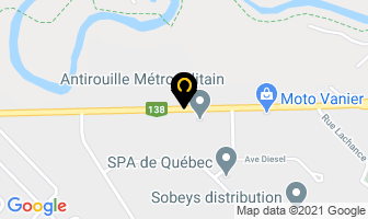 Patio Fibrex in Ville de Québec map