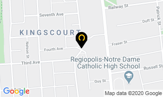 Patrick Themens Contracting in Kingston map