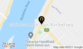 Patriote Auto in Saint-denis-sur-richelieu map