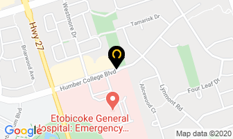 Patronato Acli Rexdale Branch in Etobicoke map
