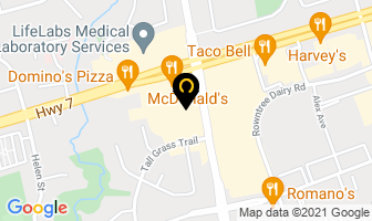 Patronato Inas-Canada in Vaughan map