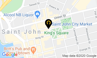 Pat's Secret Garden in Saint John map