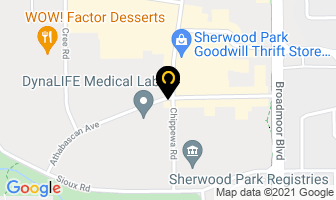 Patterson Dental Canada in Sherwood Park map
