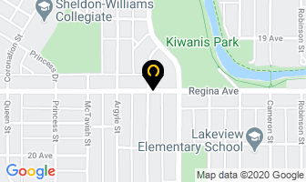 Pattison Mgm Architectural Services Ltd in Regina map