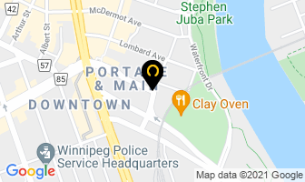 Pattison Outdoor Advertising in Winnipeg map