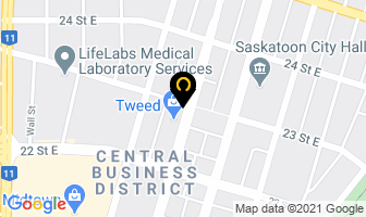 Pattison Outdoor Advertising in Saskatoon map