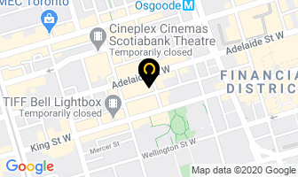 Pattison Outdoor Advertising in Toronto map