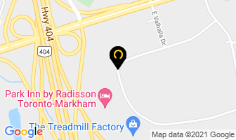 Pattison Outdoor Advertising in Markham map