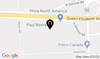 Paul Boers Ltd in Lethbridge map