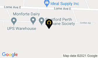 Paul Cooper Cabinetry in Stratford map
