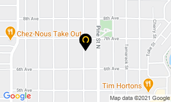 Paul Royter Productions in Timmins map