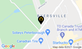 Paul Tinney Auto Sales in Peterborough map