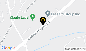 Paule Chemical Inc in Laval map