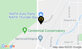 Paul's Hauling Ltd in Thunder Bay map