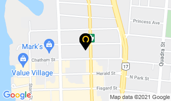 Paul's Motor Inn in Victoria map