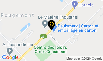 Paulymark in Rougemont map