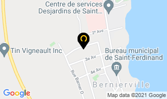 Pavage Centre Sud Du Qu&eacute;bec in Saint-ferdinand map