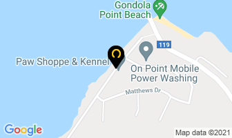 Paw Shoppe & Kennel in Rothesay map