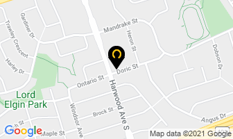 Pawsh Pet Grooming in Barrie map