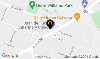 Pawsitive Pet Grooming in Victoria map