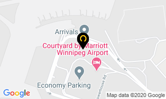 Payless Car Rental in Winnipeg map