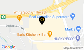 Payless Shoesource in Chilliwack map