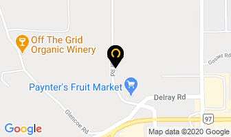 Paynter's Fruit Market in Westbank map