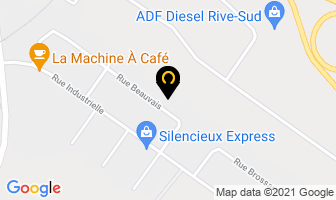 Paysagiste Dlr Inc in Delson map