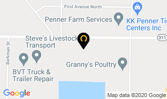 Pbx Truck Service in Division No. 22 map