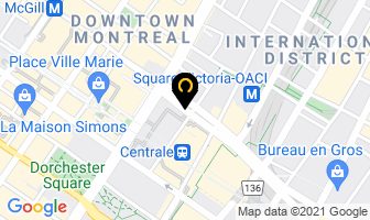 Pc Mail Canada Inc in Montreal map