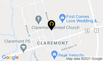 Pdc Paving Services in Claremont map