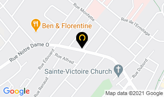 Peace Resto-Bar in Victoriaville map