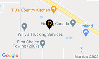 Peaceland Oilfield Services Ltd in Fort St. John map