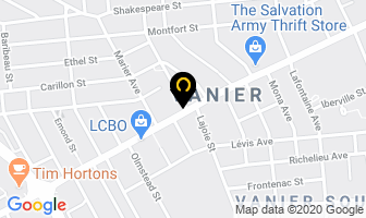 Peach Gardens in Guelph map