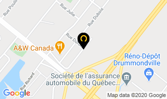 P&eacute;tro-T in Drummondville map