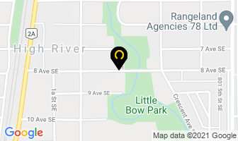 Peak Potential Fitness in High River map
