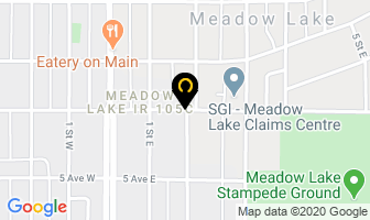 Pearls Home in Meadow Lake map